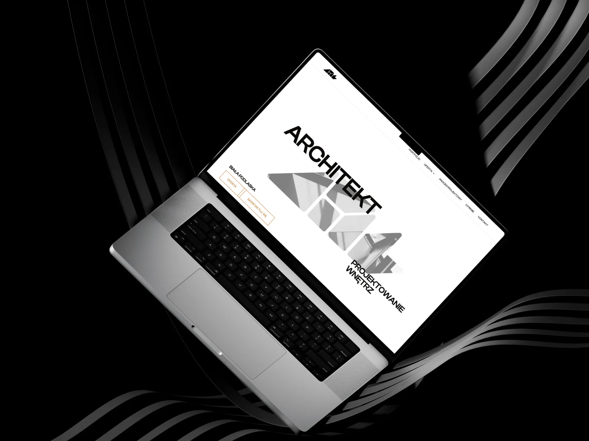 Zdjęcie okładki realizacji - mockup - Architron Group