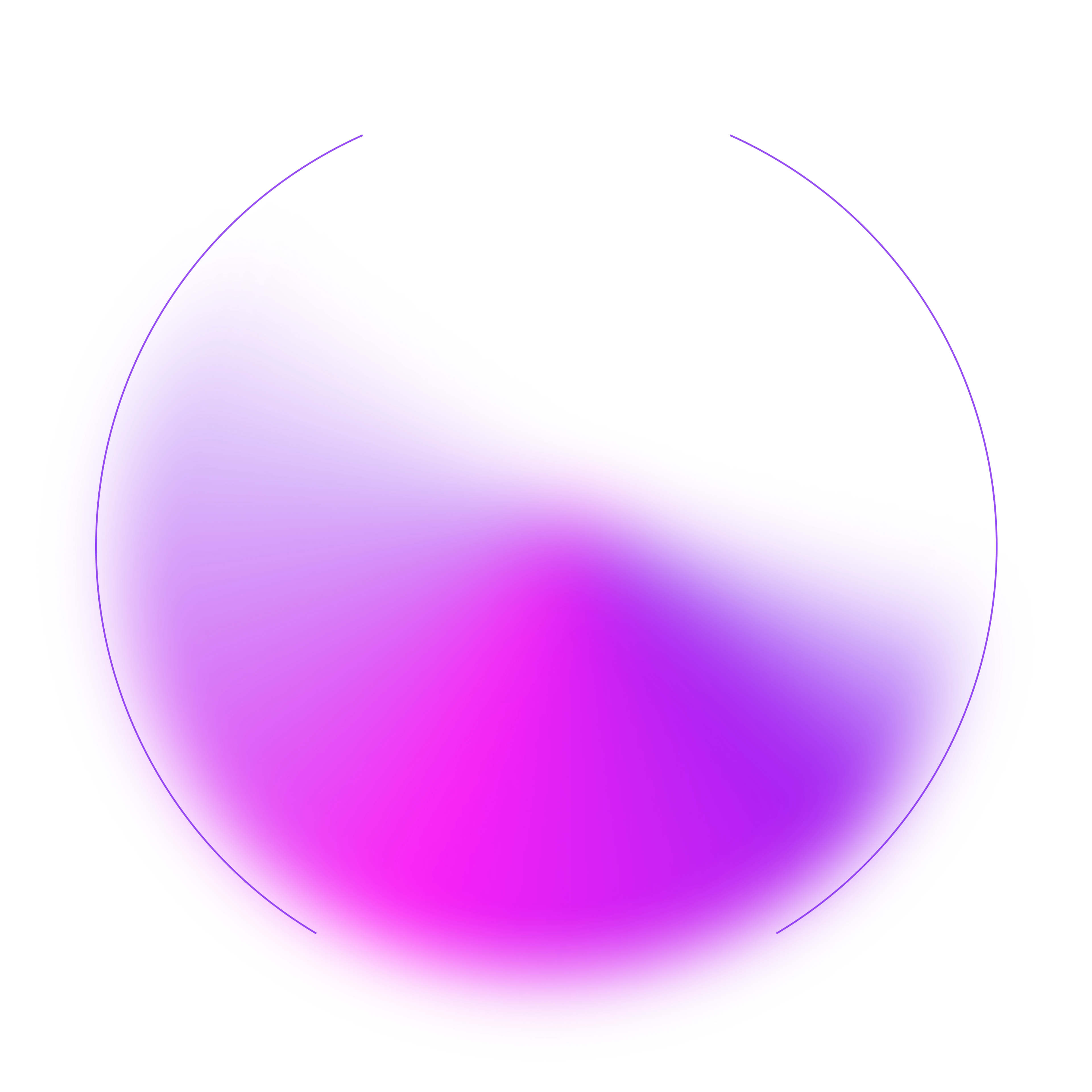 Violet decorative circle